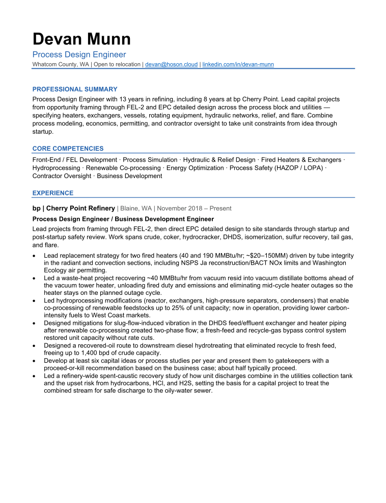 Download résumé